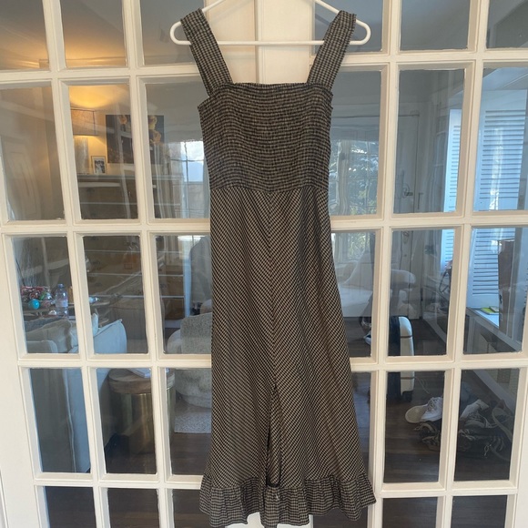 MIDI checkered dress - Picture 1 of 1